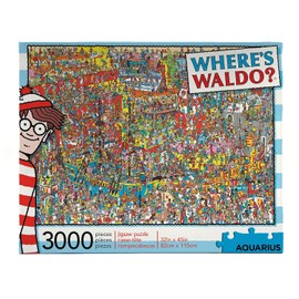 Aquarius Where's Waldo - Rompecabezas de 3000 Piezas