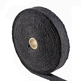 JC Performance Products USA Exhaust Pipe Wrap, Heat Shield Tape in: Fiberglass, Basalt (Titanium), Vermiculite or Foil Faced.