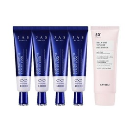 Jas Glutathione Cream 30ml x4 + Art Deli Sun Cream 50ml / 쟈스 글루타치온 크림 30ml x4 + 아트델리 선크림 50ml