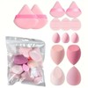 HAPVITAL 14 Pcs Multifunctional Makeup Puff Foundation Sponge Foundation Sponge