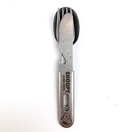 Marimocraft Snoopy Face 3-in-1 Leisure Cutlery Set Outdoor Camping Lunch