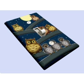 Owls in the Moonlight Switchplate - Switch Plate Cover