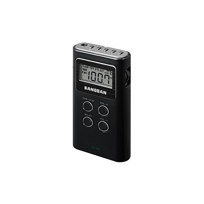 Sangean All in One Compact Digital Tuning Pocket Size Portable