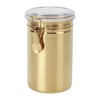 blueden Kitchen Canister 41 oz,Airtight Stainless Steel Kitchen Food Storage