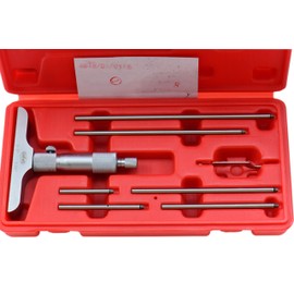 Shars 0-6" Measuring Range Depth Micrometer 0.001" Graduation, 4" Base 303-2505 P}