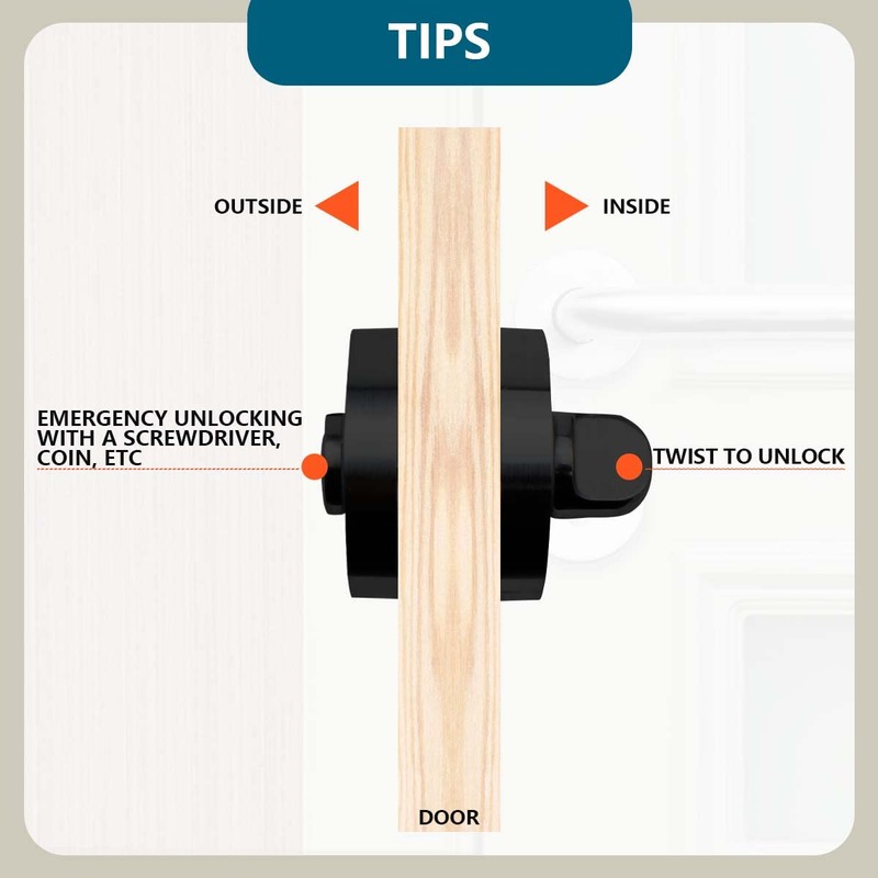 Bwintech 2 Pair 52MM Matt Black Bathroom Escutcheon Polished Nickel