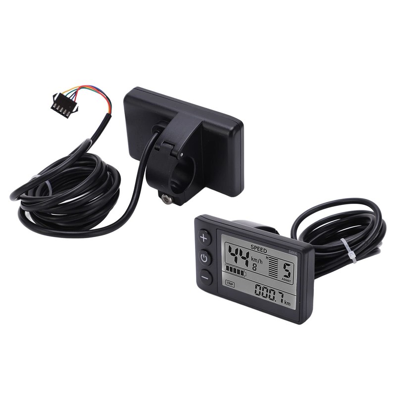 Uadme S866 Electric Bike LCD Display 24V 36V 48V E-Bike