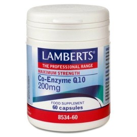 Lamberts Co-Enzyme Q10 200mg Qty 60 Capsules