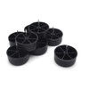 Antrader 8-Pack Nail On Heavy Duty Adjustable Cabinet Sofa Feet