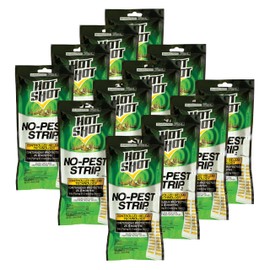 Hot Shot No-Pest Strip 2, Controlled Release Technology Kills Flying and Crawling Insects 2.29 Ounce (Value Pack of 12)