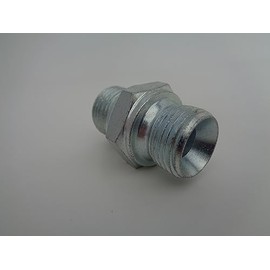 Hydraulic Bsp Male Restrictor Nipple,Flow Control Adaptor Choose Size (3/8" x 3/8" bsp 1.5mm Hole)
