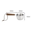 Mini Butter Warmer Pot Multifunctional Fast Heating Oil Stainless Steel
