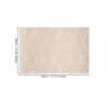 ASYOUWISH Set of 6 PVC Kitchen Table Place Mats, Non-Slip
