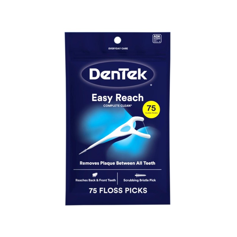 DenTek Complete Clean | Easy Reach Angled Floss Picks |