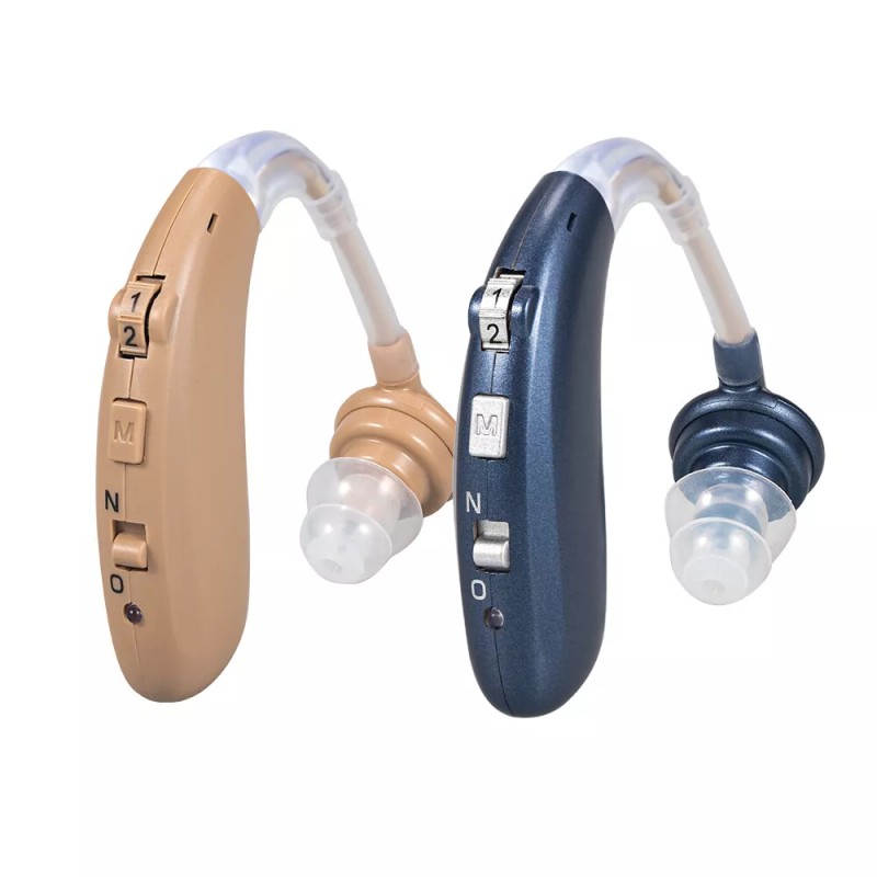 JahyElec Rechargeable Digital Hearing Aid Aids Behind the Ear BTE