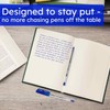 Pensan 2021 Ballpoint Pens, 1.0mm Medium Point, Ergonomic Triangular Grip,