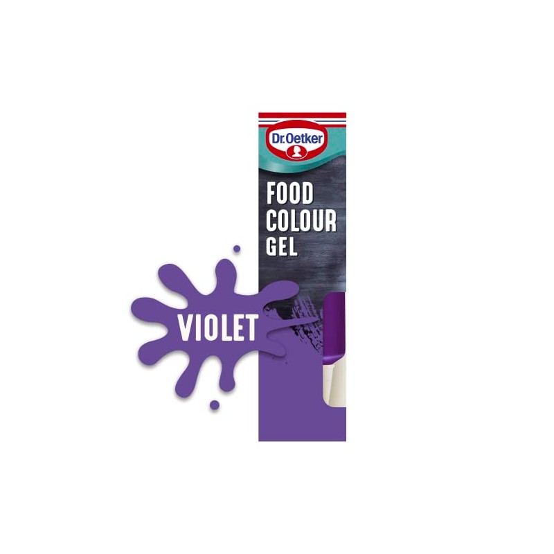 Dr. Oetker Violet Extra Strong Food Colour Gel, 15ml