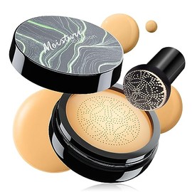 Crema CC con cojín de aire Mushroom Head - Crema BB, base de maquillaje, hidratante, corrector, de larga duración.
