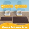 Cat Litter Mat - 23.2'' x 14.6'' Small Litter Trapping