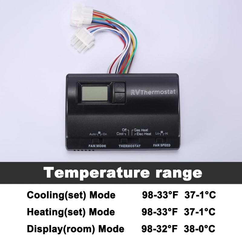 RV Upgrade 6536A3351 - Digital Heat/Cool Thermostat - Compatible with