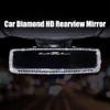 Bling Rhinestones Car Rearview Mirror Girls Auto Accessories Car Interior