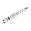 sourcing map Y4.5 Tri-Point Screwdriver Bit 1/4" Hex Shank 2"