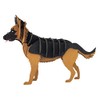 Fridolin 3D Paper Model German Shepherd