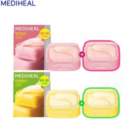 MEDIHEAL Collagen Capsule Patch 60patches*2ea, Type:Retinol 60ea+60ea