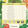 Sereniseed Certified Organic Vegetable Seeds (10-Pack) – Non GMO, Open
