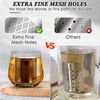 Yoassi Tea Infusers for Loose Tea, 2 Pack Extra Fine