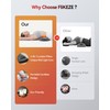 4-in-1 Lumbar Massager with Red Light 660/850nm Cordless 5000mAh
