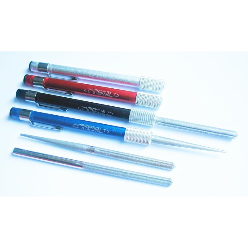 THOR-DARTS Diamond Grinding Pen/Diamond Pen Sharpener in Blue with Single