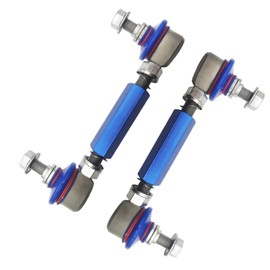 125mm-150mm Universal Adjustable Sway Bar End Links | M10 Stud with 12 mm Spacer Washer | Adjustable Sway Bar Links