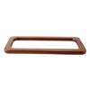 Ausi 2Pcs 20cm Rectangle Wooden Bags Handle DIY Sewing Brackets