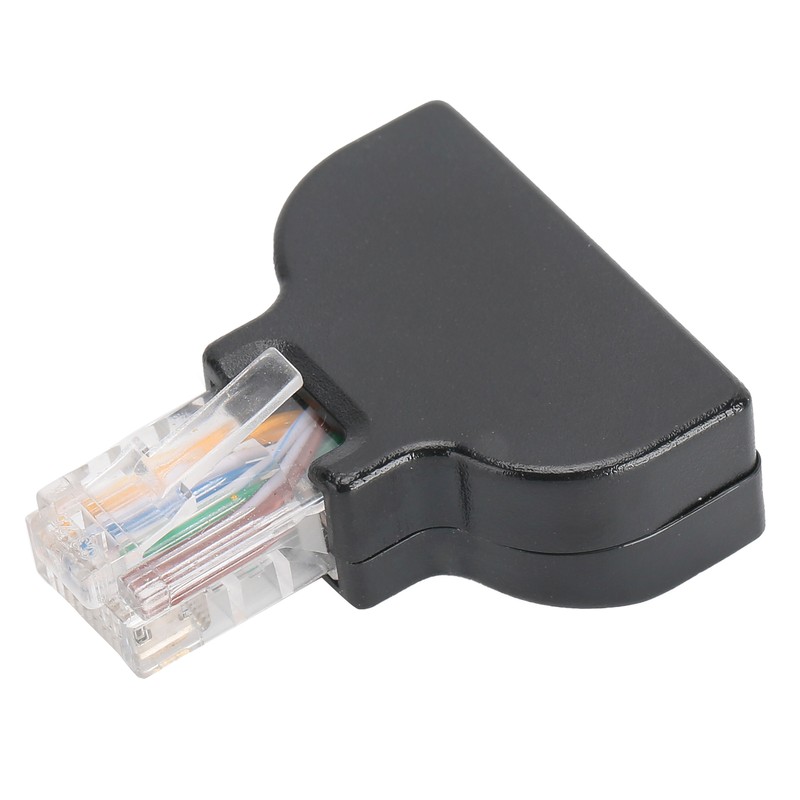 3 Sets RJ45 Male to 8 Pin Screw Terminal Connector