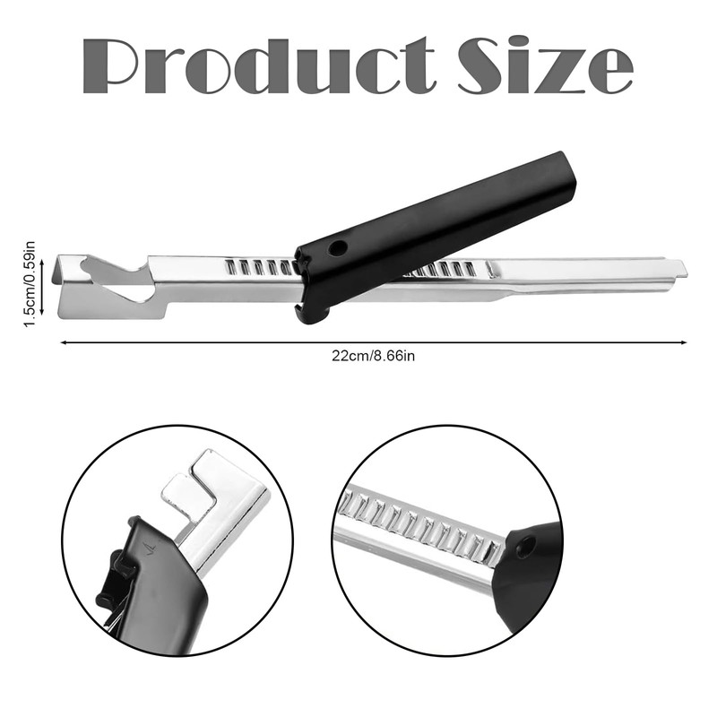 Adjustable Can Opener, Easy Open Adjustable Grip Jar Opener, New