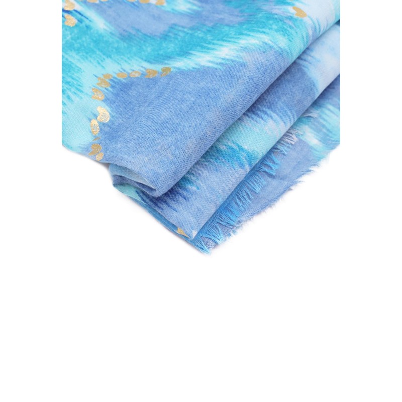 QUEEN HELENA SC026 Soft Lightweight Scarf Wrap Round Neck Pattern