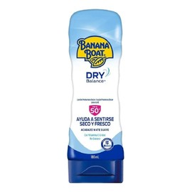 Protector Solar Banana Boat Dry Balance 50FPS Locion 180 ml