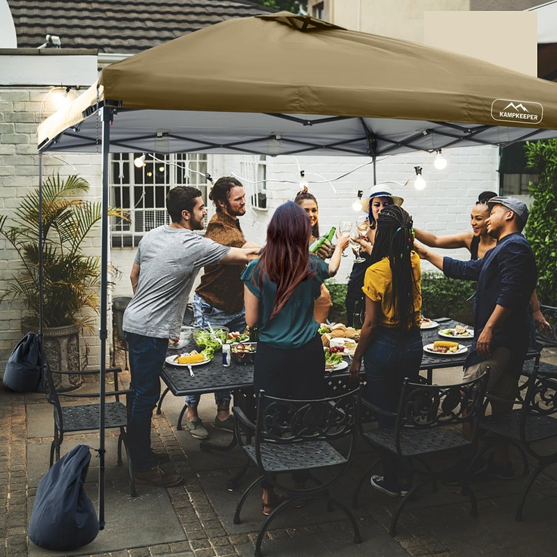 KAMPKEEPER Replacement Top Pop Up Canopy Tent Cover Roof with