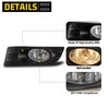 HEADLIGHTSDEPOT Halogen Fog Light Kit With Clear Lens Compatible With