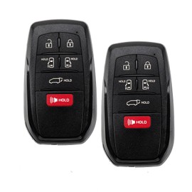 USAKeys Smart Remote Key Fob 314.3MHz Replacement for Toyota Sienna 2021 2022-2023 Prox with FCC: HYQ14FBX and 231451-3041 Board (Pair)