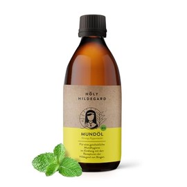 Holy Hildegard Hildegard von Bingen Mouth Oil with Wild Herbs - Mouth Pulling Oil with Yarrow, Violet Blossom & Galangal - 100% Natural, Organic & Vegan - Only 2-3 Minutes Oil Drawing Time (100 ml)