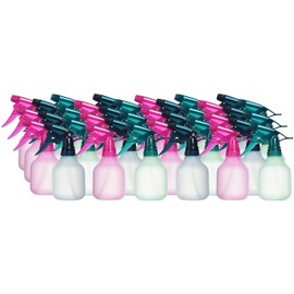My Battery Supplier Empty Spray Bottle 8 oz. Frosted Assorted Colors (Pack of 24)