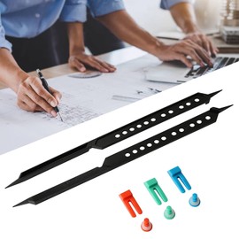 10 Inches Scale Divider, ,Adjustable Caliper and Subject Scale Divider, Proportional Scale Divider Drawing Tool for Artists, Alternative for Art Projector(Black)