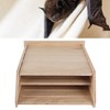Bat House Handcrafted Weatherproof Corrosion Protection Wooden Bat Box for
