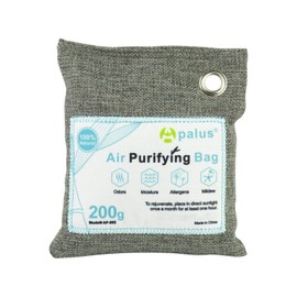 Apalus Car Dehumidifier, Air Purifier Bag Made of Activated Bamboo Charcoal, The Natural Air Freshener And Room Freshener is the Perfect Odour Neutraliser for the Car, Kitchen and Home