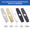 ARCORA 10.2 Inch Faucet Plate, Kitchen or Bathroom Faucet Deck