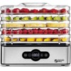 Magic Mill Food Dehydrator Machine | 5 Stackable Stainless Steel