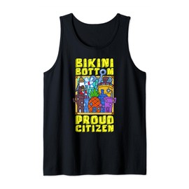 Mademark x SpongeBob SquarePants - SpongeBob Bikini Bottom Proud Citizen Bikini Bottom Houses Tank Top