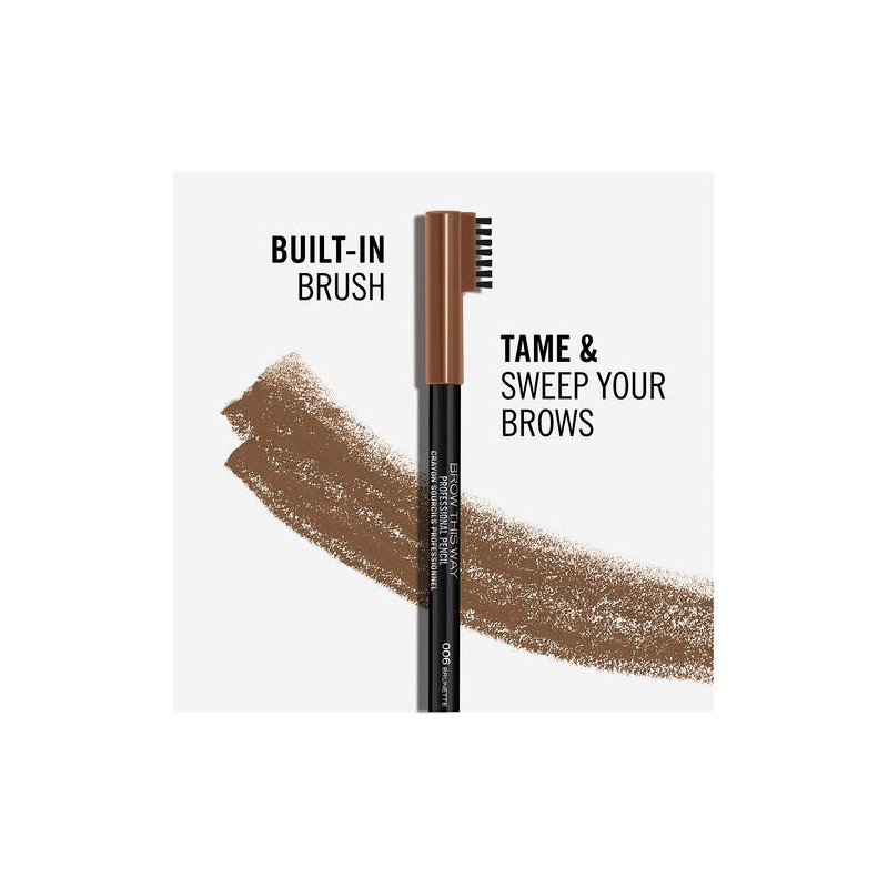 Rimmel Brow This Way Professional Eyebrow Pencil #006 Brunette